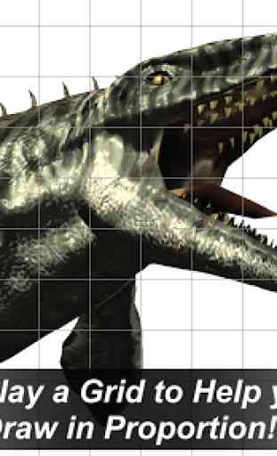 Mosasaurus Mannequin 3