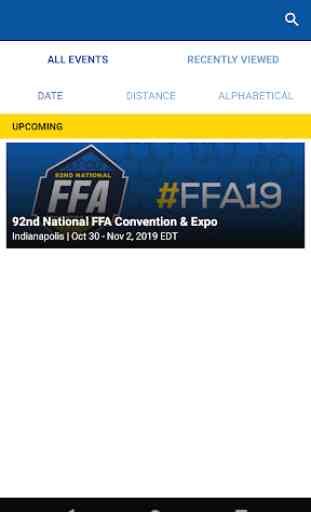 National FFA Events 2