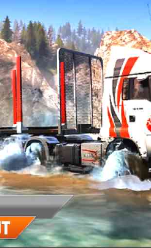 Offroad truck driver 4X4 cargo truck Drive 3D 1