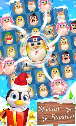 Penguin frozen match 3 3