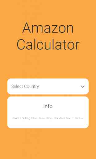 Profit Calculator : Amazon 1
