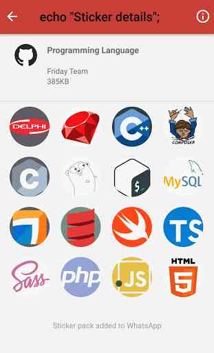 Programming Stickers for WhatsApp (WAStickers) 4