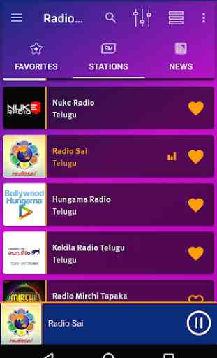 Radio Telugu HD - Online FM Radio 2