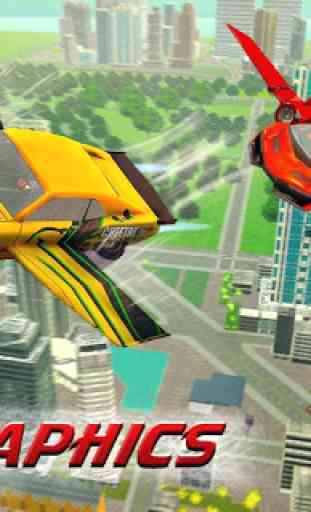 Real Flying Car Driving City 1