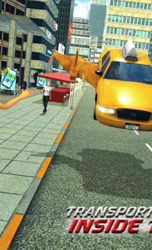 Real Flying Car Driving City 2