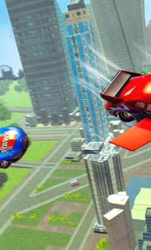Real Flying Car Driving City 4