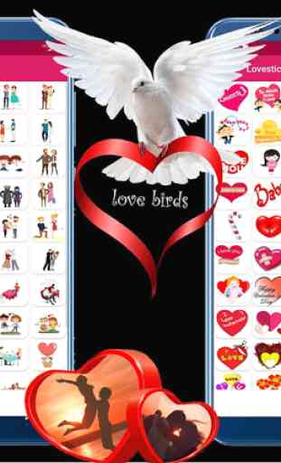 Romantic Love Stickers 1