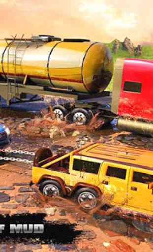 Spin Tires Offroad Truck Driving: Tow Truck Games 3