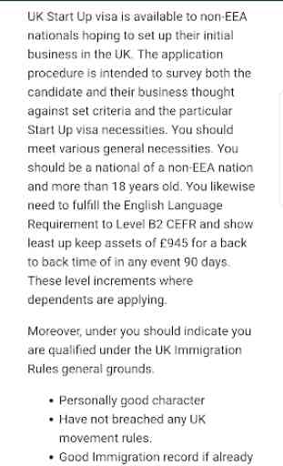 Start up visa UK 2