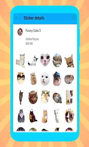 StickerApps: Funny Cats Stickers 4