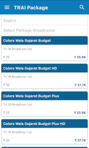 Trai, LCO and DTH Channel And Package List 4