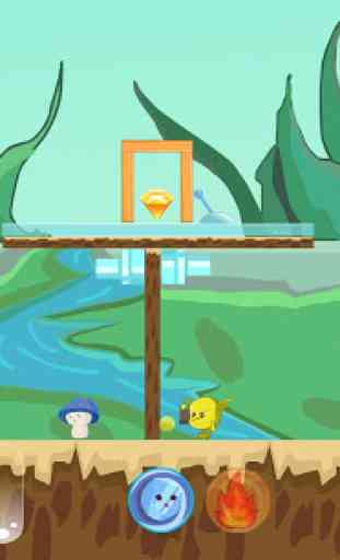 Two Player : Fireball And Waterball Adventure 3