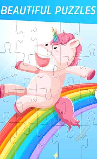 Unicorn Puzzle - Kids Puzzle Game 1