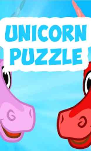 Unicorn Puzzle - Kids Puzzle Game 4