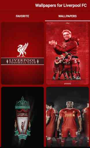 Wallpapers for Liverpool FC‏ (Fan app) 1