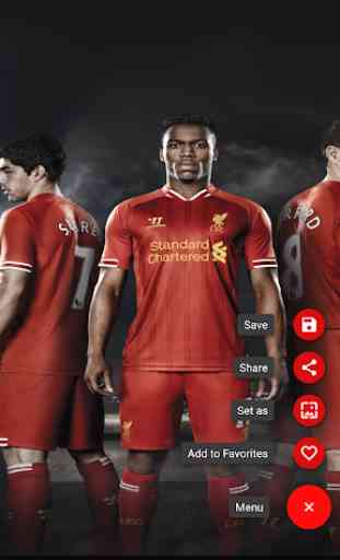 Wallpapers for Liverpool FC‏ (Fan app) 3