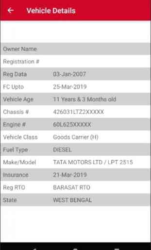 WB RTO Vehicle Owner Details 2