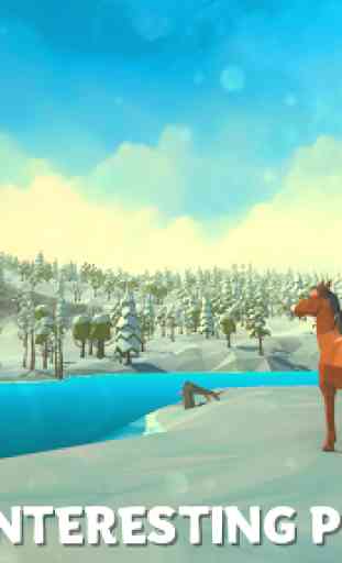 Winter Horse Simulator - Winter Family Adventure 1