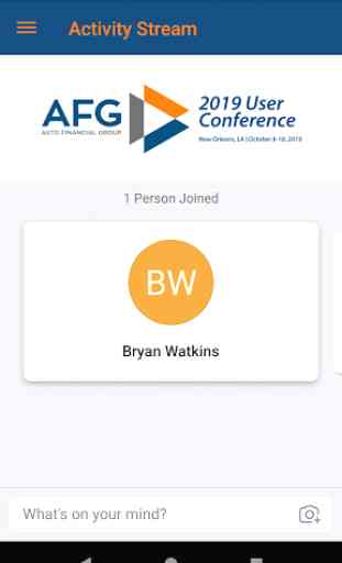2019 AFG User Conference 1