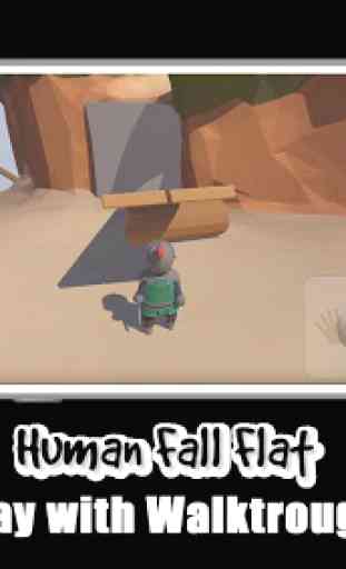 All Level Walktrough Human Fall : Flat Updated 4
