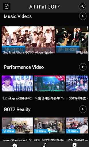All That GOT7(songs, albums, MVs, videos, reality) 4