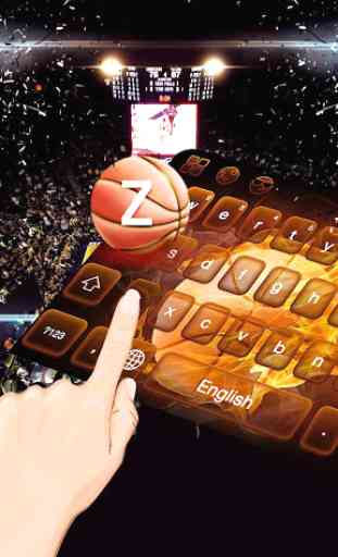 Basketball Keyboard Theme 4