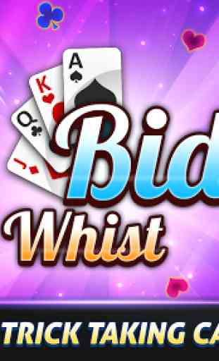 Bid Whist Free – Classic Whist 2 Player Card Game 1