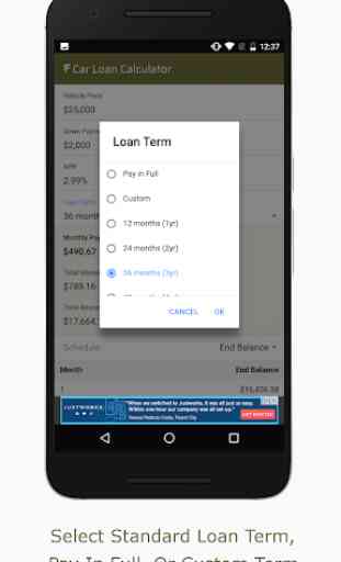 Car Payment Calculator - Monthly & Schedule 2
