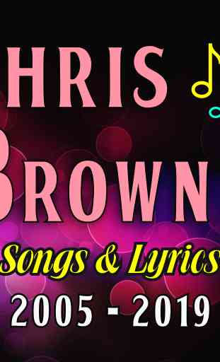 Chris Brown music offline: Songs & Lyrics 1
