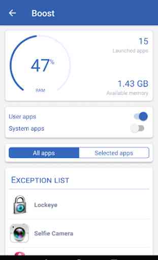 Cleantoo :  Clear Cache & Close Apps 3