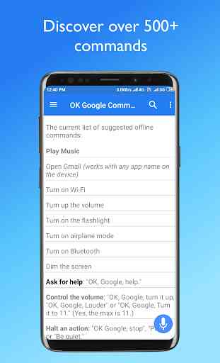 Commands Guide For Ok Google 3