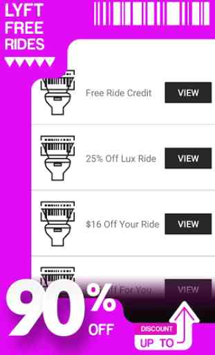 Coupons for Lyft  1