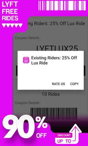 Coupons for Lyft  3