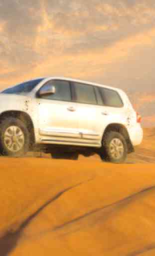 Crazy Drifting desert Jeep  -Safari prado race 19 4