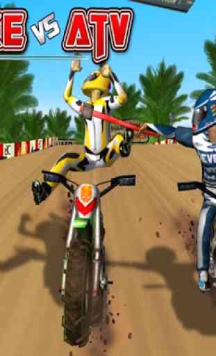 Dirt Bike VS Atv - Top 3D Offroad Bike Racing Game 2