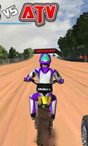 Dirt Bike VS Atv - Top 3D Offroad Bike Racing Game 3