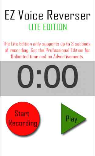 EZ Voice Reverser - Lite Edition 2