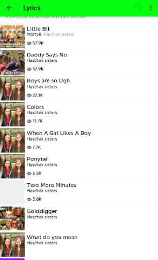 Families Sister Songs Offline and Lyrics Complete 4