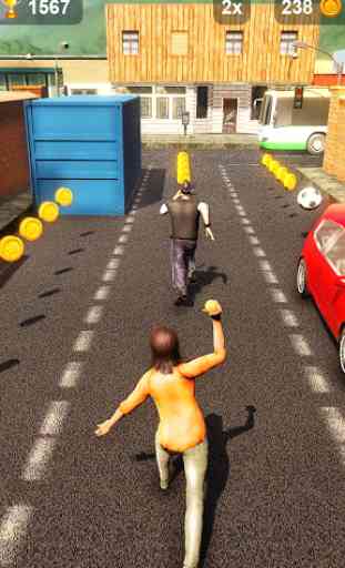 Gangster Chase: Street Runner Game 3