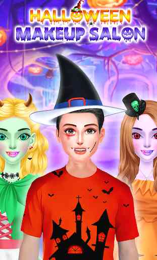 Halloween Makeover : Halloween Games : Girls Games 1