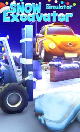 Heavy Snow Plow Excavator Simulator Game 2020 2