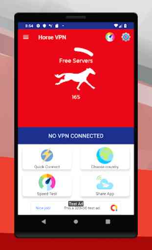 Horse VPN - Free VPN and Speed Test 2