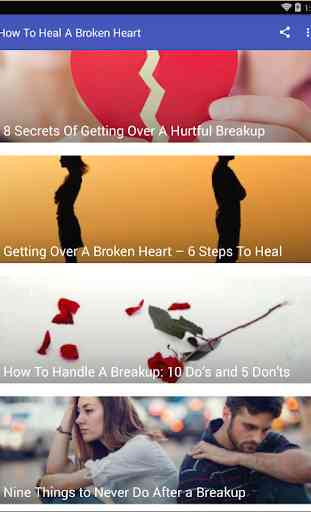 HOW TO HEAL A BROKEN HEART 1