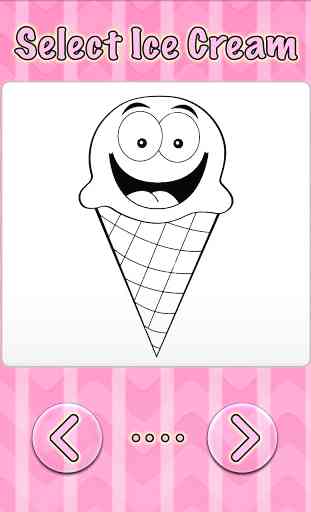 Ice Cream Coloring and Ice Candy Painting Book 2