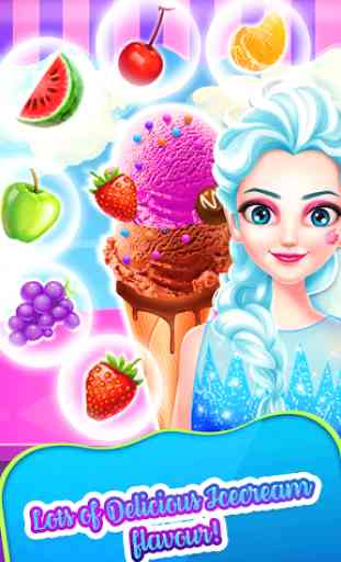 Ice cream truck games for Girls - Frozen Dessert 3