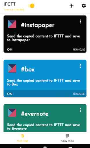 IFCTT - Based on IFTTT | Automate | Clipboard 1