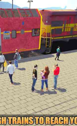 Indian Train Racing Simulator Pro: Train game 2019 4