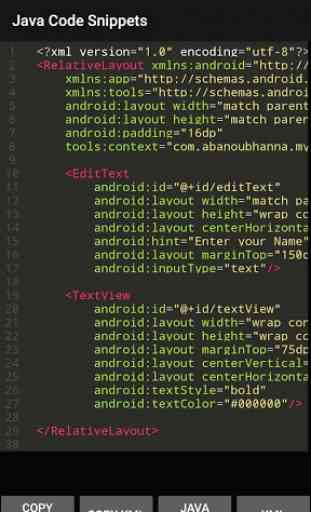 Java Code Snippets for Android App Development 4