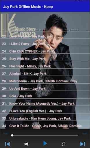 Jay Park Offline Music - Kpop 4