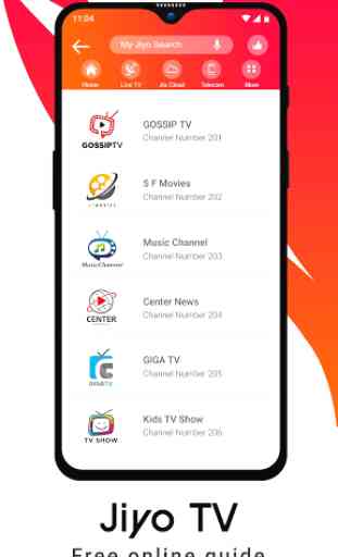 Jiyo TV - Live Cricket TV, HD Channels List 2